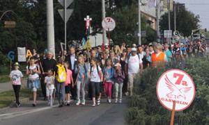 Garwolin: Pielgrzymi wyruszyli na szlak XXXVI Pieszej Pielgrzymki Podlaskiej