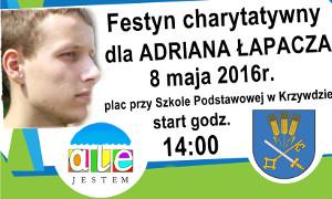Festyn charytatywny dla Adriana! Pomóżmy mu się obudzić!