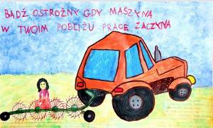 Konkurs „Bezpiecznie na wsi – niebezpieczne atrakcje w wakacje’’