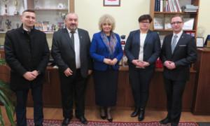 Wicemarszałek Maria Koc z wizytą w mieście i gminie Łaskarzew