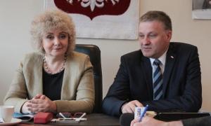 Senator Maria Koc z wizytą roboczą w mieście i gminie Łaskarzew
