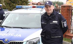 Sierż. sztab. Łukasz Rosłaniec dzielnicowym roku