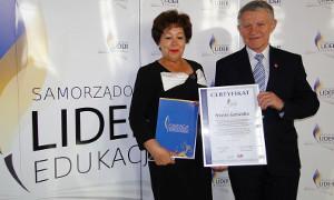 Garwolin z tytułem „Samorządowy Lider Oświaty” i statuetką „Primus” 
