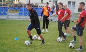 Porażka w pierwszym sparingu