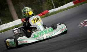 Dobry start Piotra Wiśnickiego w kartingu