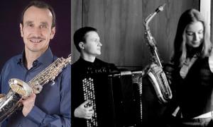 Międzynarodowy koncert saksofonowo-akordeonowy w Miętnem
