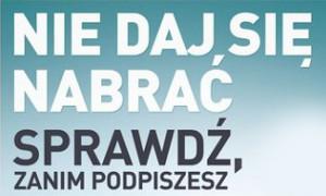Policja ostrzega. Sprawdź, zanim podpiszesz!