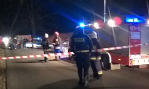 Pijany kierowca mitsubishi doprowadził do zderzenia z audi
