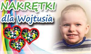 Jest akcja! Zbieraj nakrętki dla Wojtusia!