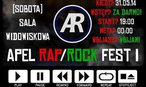 Apel Rec zaprasza na Apel Rap/Rock Fest!
