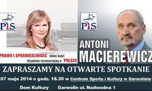 Spotkanie z Antonim Macierewiczem 