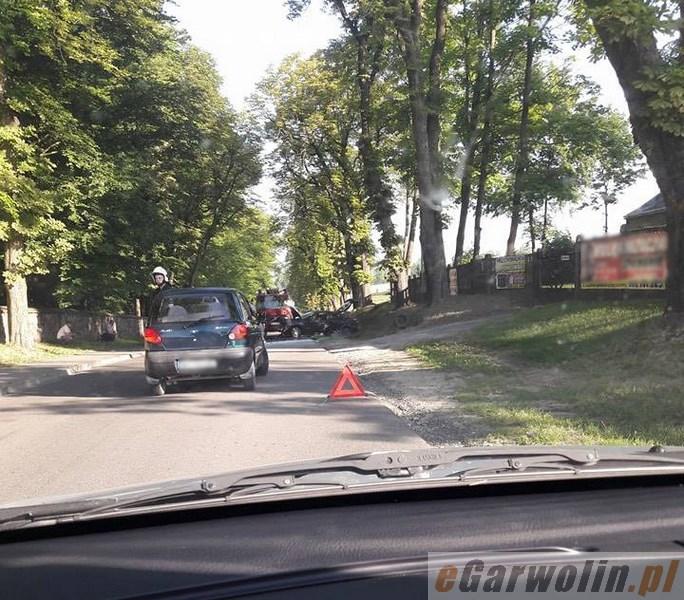 Czołowe zderzenie w Miastkowie Kościelnym