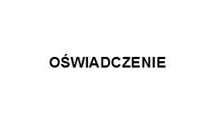 Oświadczenie Iwony Piesiewicz