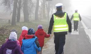 Akcja policji: „Bezpieczny pieszy” na drogach powiatu