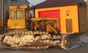 Zawieje i zamiecie w powiecie: drogowcy nie próżnowali