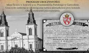 Garwolin pamięta o bohaterach powstania styczniowego