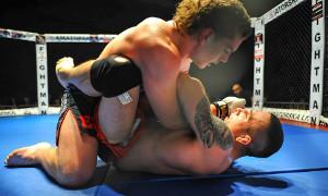 Michał Kowalski na gali MMA w Puławach VTC
