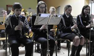 Orkiestra Dęta zagrała dla wychowanków ośrodka z Trzcianki