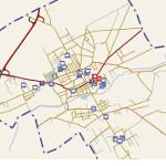 E-mapa Garwolina 