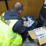 Alkohol i papierosy bez akcyzy w rękach policji