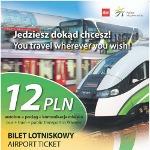 Pociągiem na lotnisko 