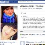 Modlitwa i krew dla Anity i Pauliny