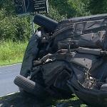 Wypadek w Lipówkach – 3 osoby w szpitalu