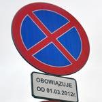 Zakaz zatrzymywania się na Jana Pawła II   