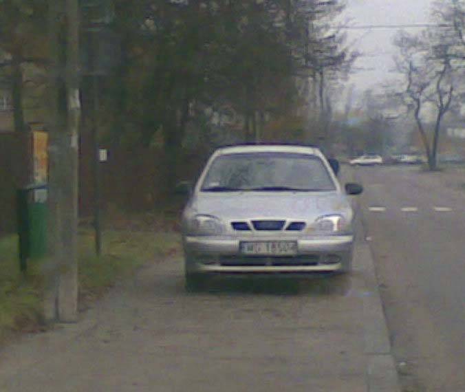 Czytelnicy piszą... Tak zaparkował