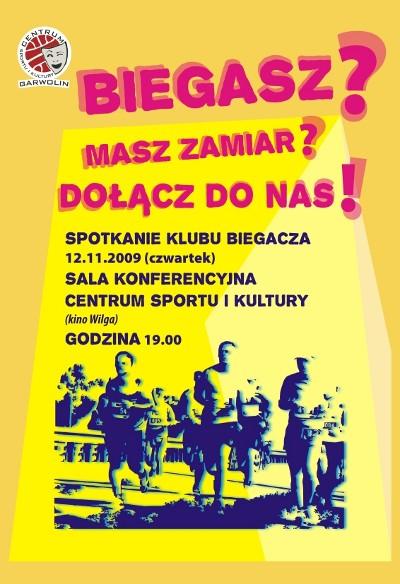 Biegasz? Dołącz do Nas!