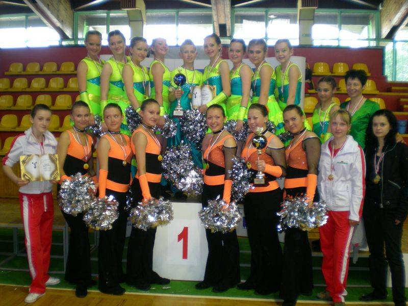 Święto w Garwolinie - podwójne złoto Cheerleaderek!