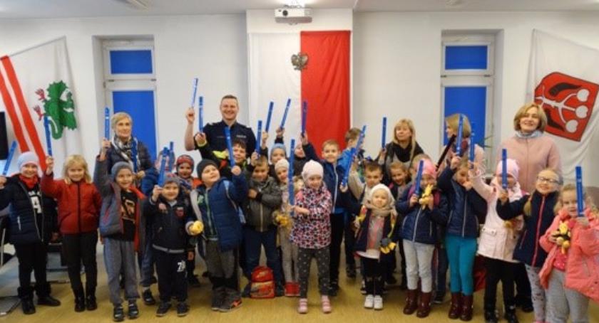 Komenda Policji w Garwolinie gościła dzieci z Krzywdy