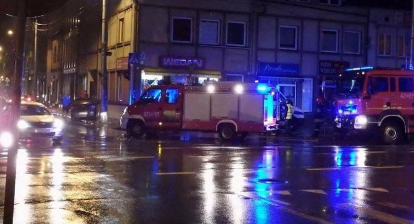 Zderzenie samochodów w centrum Garwolina