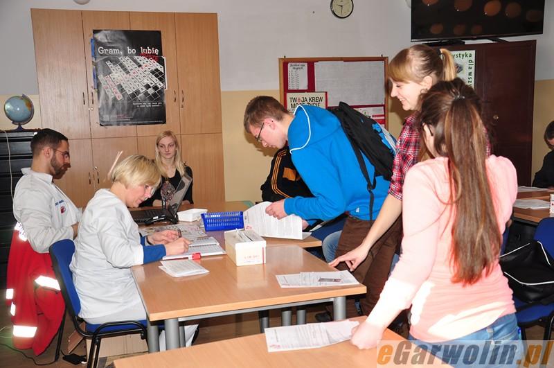 Uczniowie ZSP nr 2 w Garwolinie oddali krew 