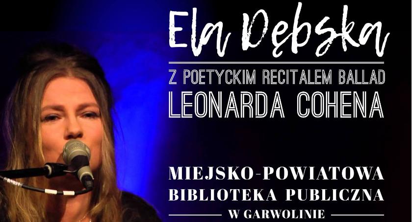 Zaproszenie na recital Eli Dębskiej