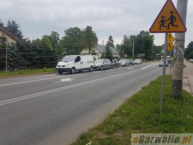 Zderzenie 4 aut w Garwolinie