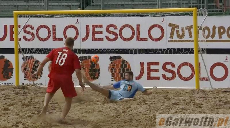 Pierwszy gol Filipa Gaca w reprezentacji Polski