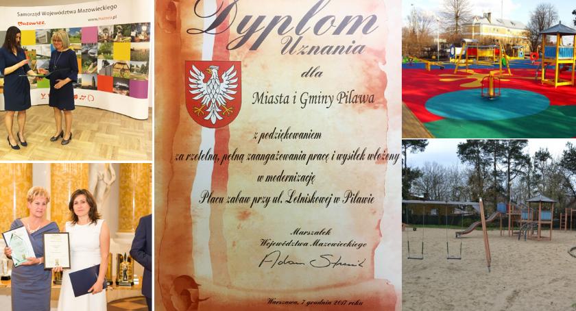 Pilawa z dyplomem uznania marszałka województwa