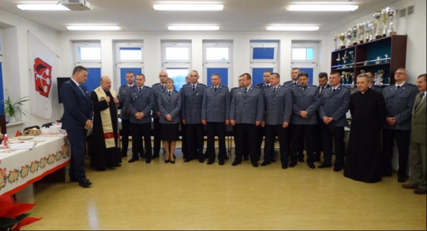 Spotkanie wigilijne w Komendzie Powiatowej Policji w Garwolinie