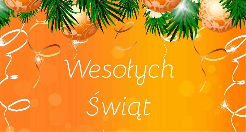 Życzymy wesołych Świąt Bożego Narodzenia!