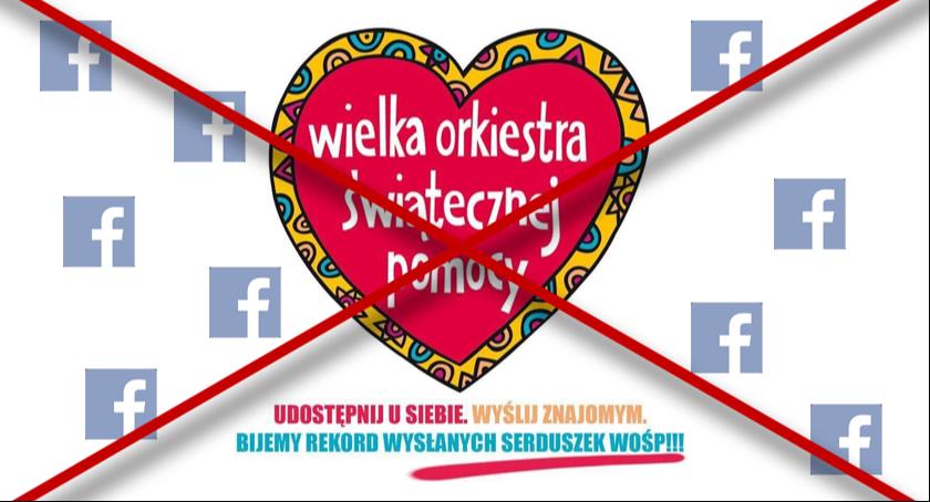 Rekord wysłanych serduszek nie jest akcją WOŚP – to łańcuszek