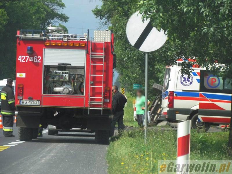 Lipówki: Zderzenie motocykla z ciągnikiem rolniczym