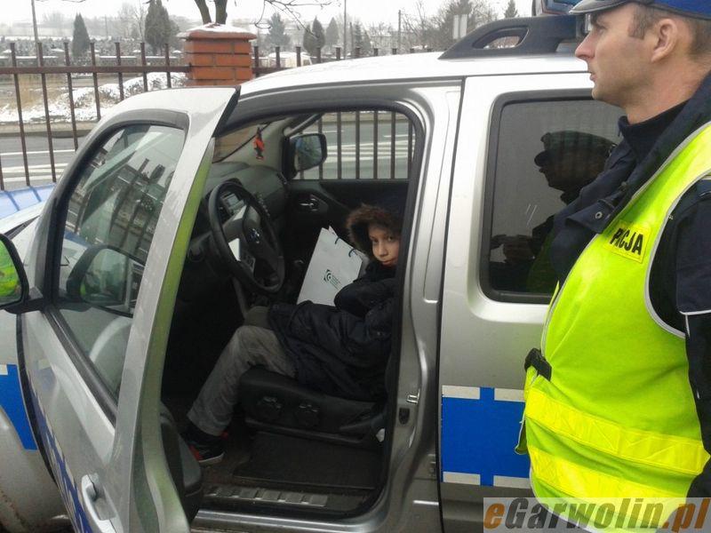 Spędził dzień w komendzie policji