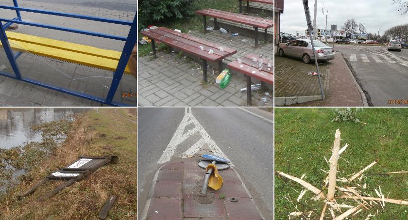 Śmiecą i niszczą mienie – wandalizm w Garwolinie!