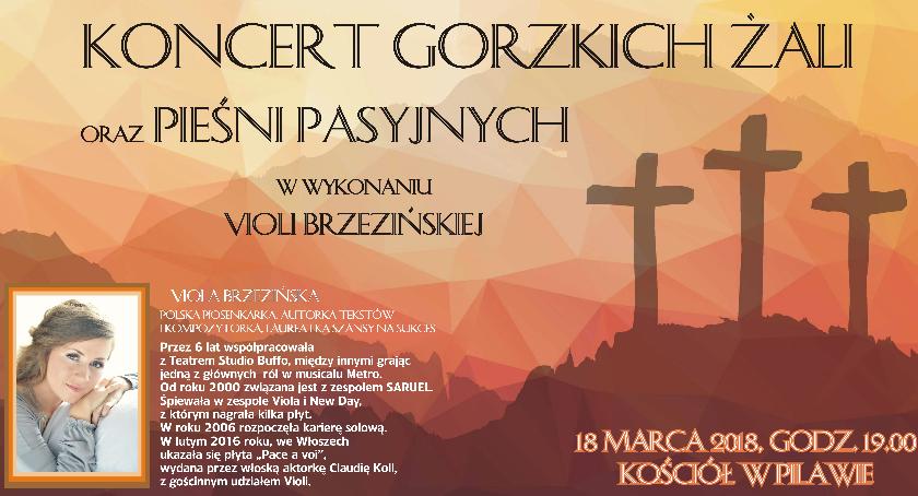 Koncert Gorzkich Żali i pieśni pasyjnych w Pilawie