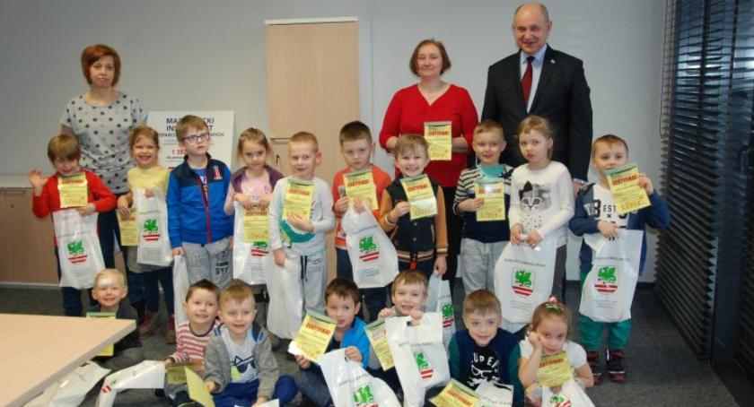 Przedszkolaki z wizytą w starostwie