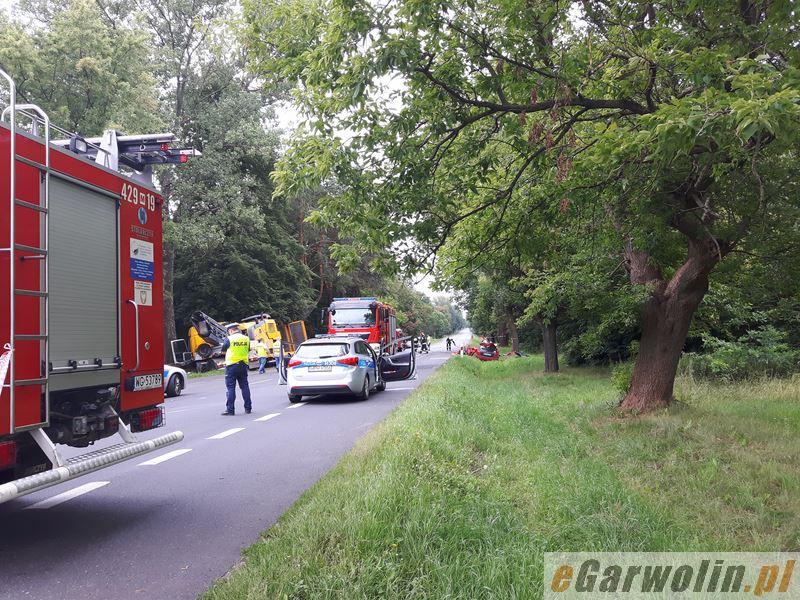 Śmiertelny wypadek na DK nr 17! Droga jest całkowicie zablokowana!