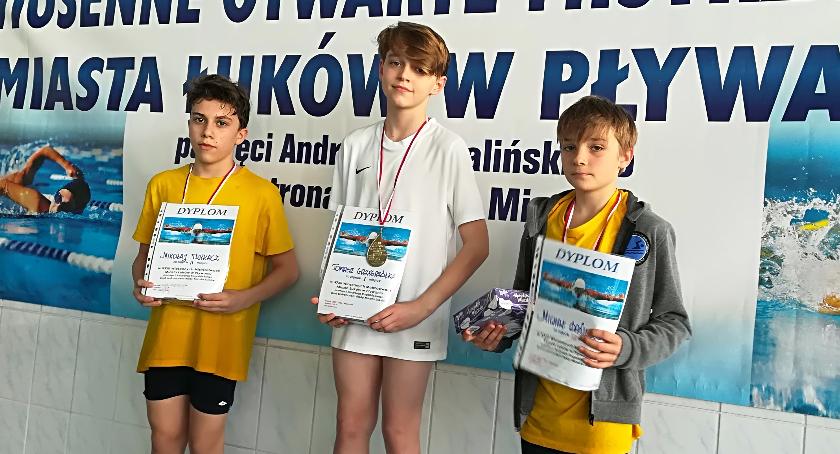 Zdobyli trzy medale w Łukowie