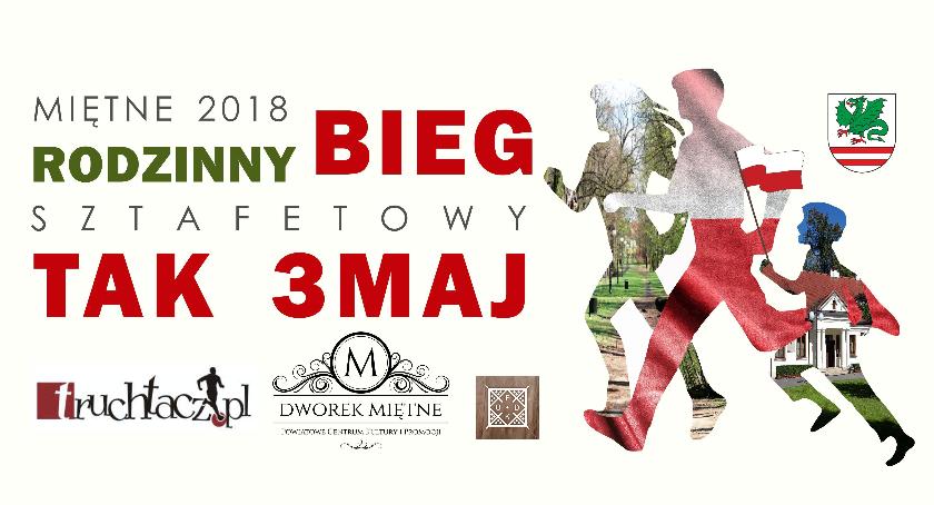 Rodzinny bieg na 3 maja w Miętnem