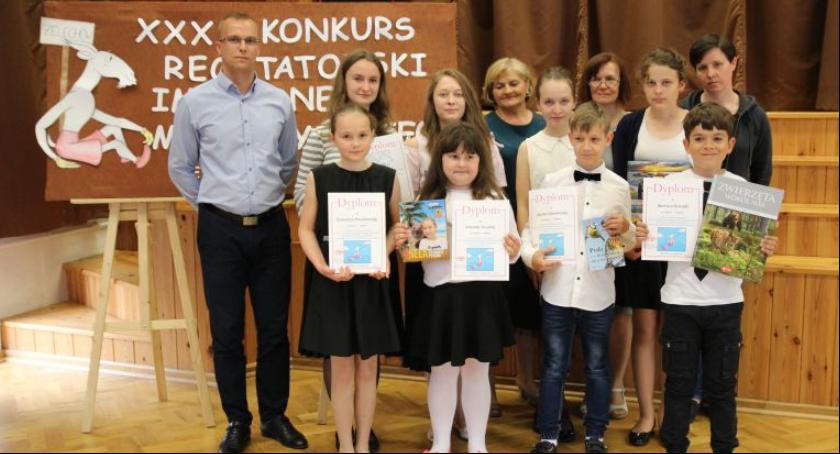 Gminne eliminacje XXXV Konkursu Recytatorskiego dla Dzieci im. Kornela Makuszyńskiego w Żelechowie
